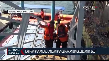 Latihan Penanggulangan Pencemaran Lingkungan Di Laut