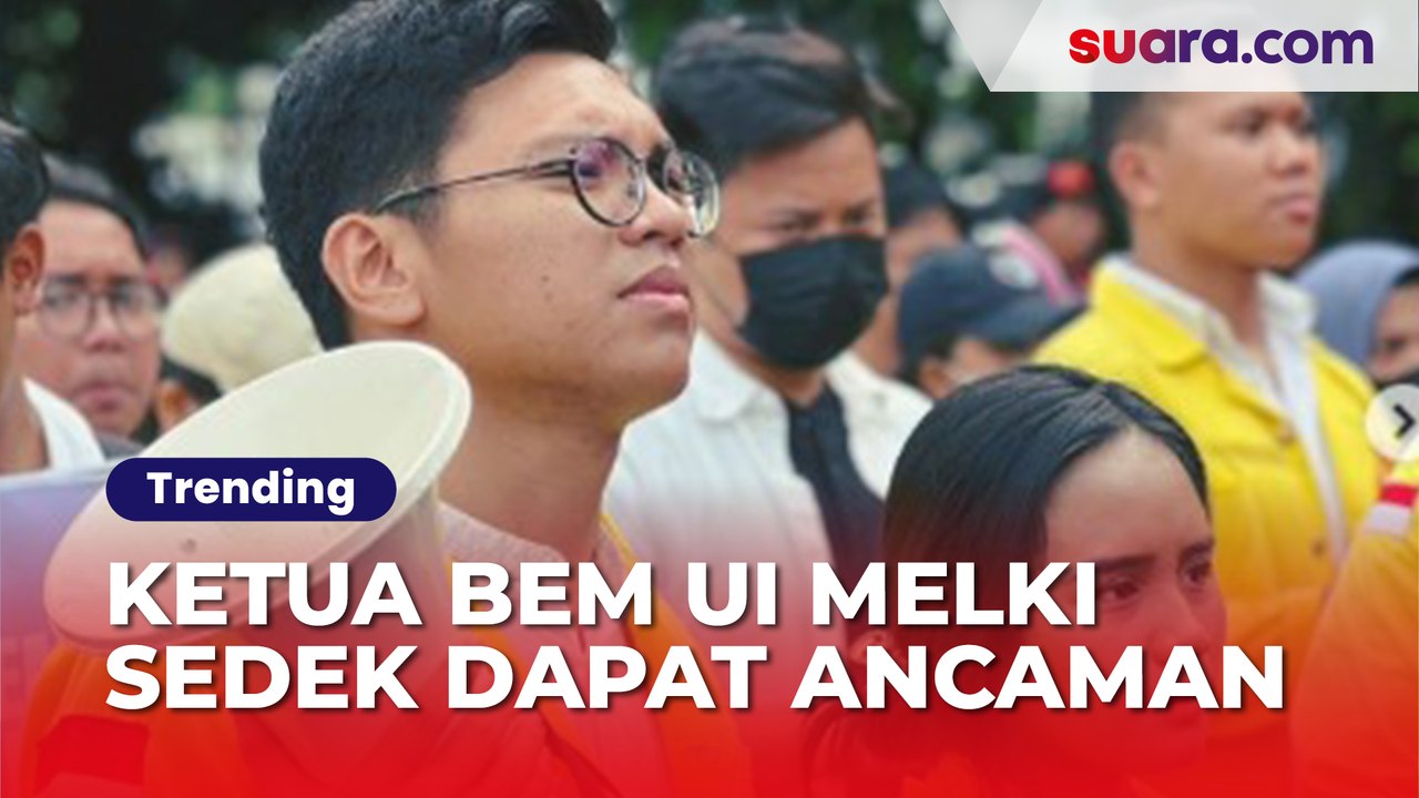 Ketua BEM UI Melki Sedek Dapat Ancaman