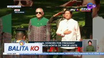 Timor-Leste Pres. José Ramos-Horta, nasa Pilipinas para sa isang State Visit | BK