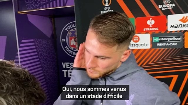 Mac Allister : Nous n'avons pas été bons