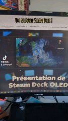 Le Steam deck OLED annoncé!