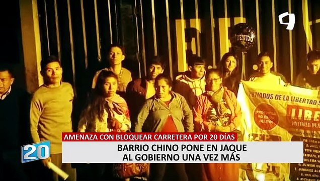 Ica: dirigentes de Barrio Chino anuncian paro y amenazan con bloquear carretera por 20 días