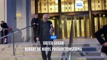 Wegen Diskriminierung: Robert De Niros Produktionsfirma muss 1,2 Millionen Dollar zahlen