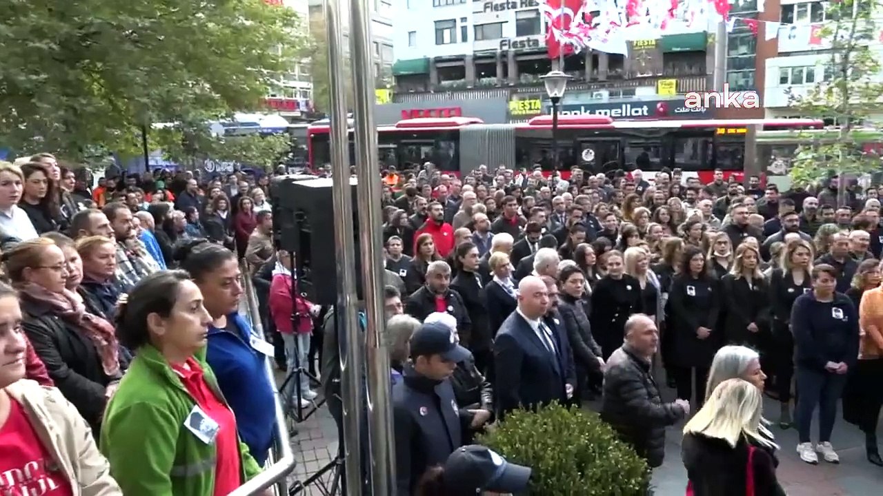 Çankaya Belediyesi Personeli Atatürk'ü Anma Töreni Düzenledi