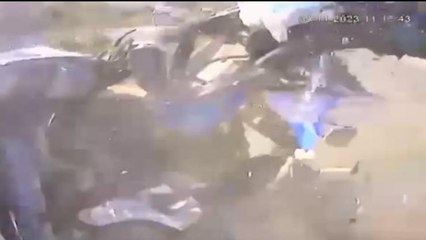 Muğla’daki ölümlü kaza kameraya yansıdı