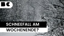 In diesen Teilen Deutschlands fällt zum Wochenende Schnee