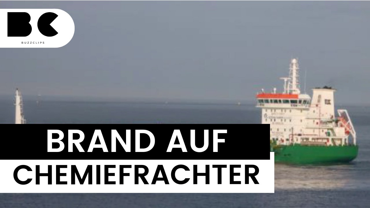 Brand auf Chemiefrachter im Nord-Ostsee-Kanal