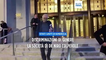 Discriminazioni di genere: la "Canal Productions" di De Niro dovrà risarcire l'ex assistente