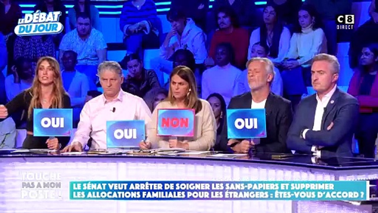 Delphine Wespiser cash sur les aides aux étrangers dans TPMP