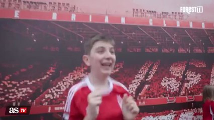Watch this heartwarming video as Nottingham Forest make young fan's dreams come true