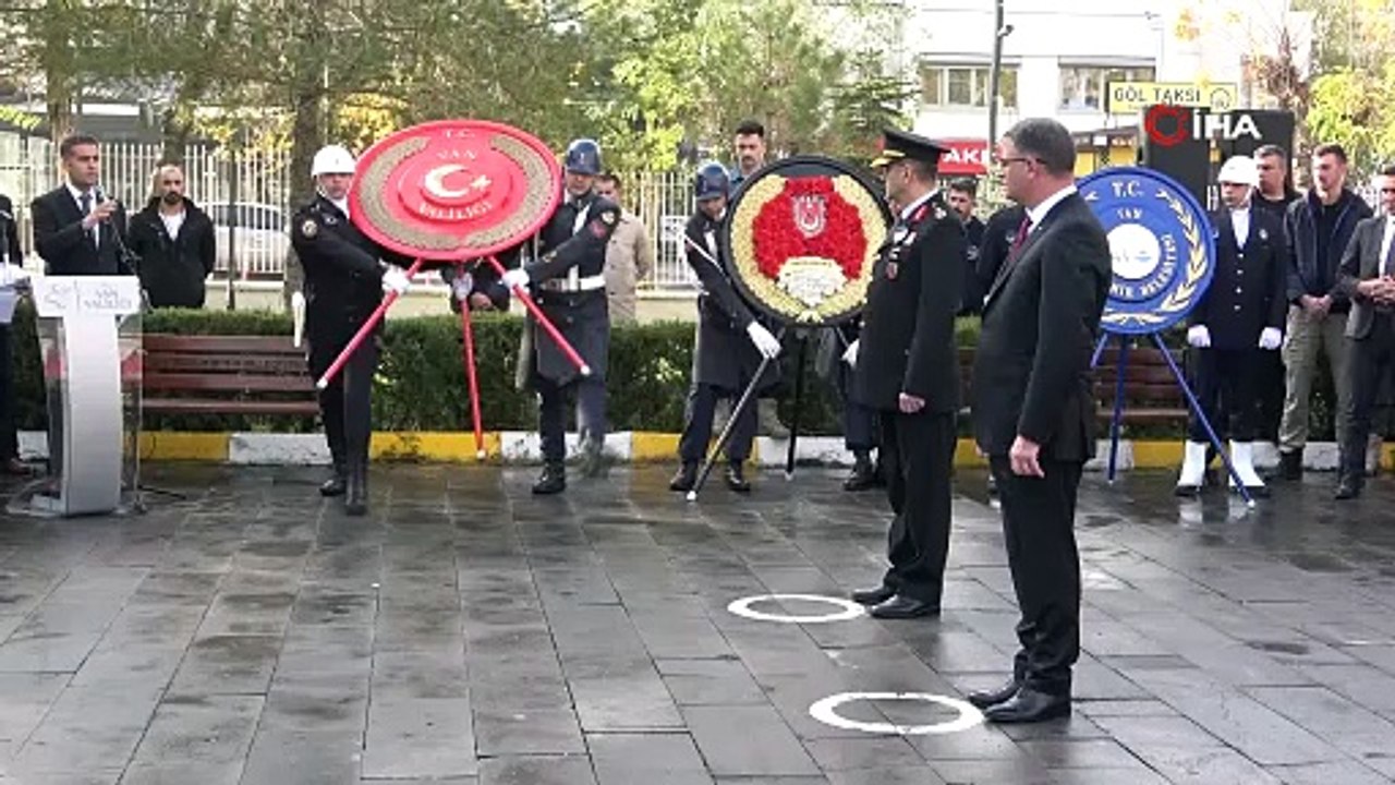 Van’da 10 Kasım Atatürk’ü anma programı
