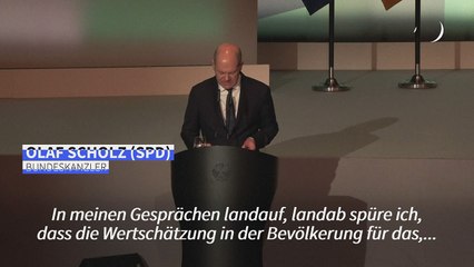 Scholz: Bundeswehr "in die Mitte der Gesellschaft rücken"