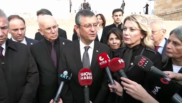 İlk kez Anıtkabir'de tokalaştılar! Özgür Özel'den Cumhurbaşkanı Erdoğan hayırlı olsun dileklerini iletti mi? sorusuna yanıt