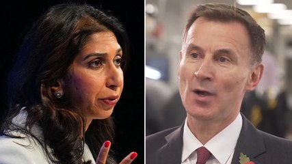 Jeremy Hunt refuses to back Suella Braverman’s comments on Met Police ‘bias’