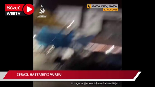 İsrail hastaneyi vurdu, çok sayıda ölü var