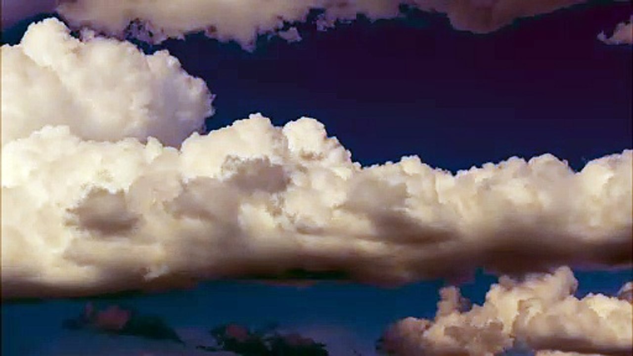 Clouds sky view