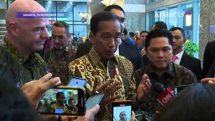 Dukungan Jokowi untuk Timnas U-17 di Piala Dunia