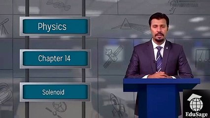 Solenoid by pgc | 2nd year physics by pgc | electromagnetic induction | EduSage