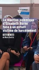 La réaction polémique d'Élisabeth Borne face à un enfant victime de harcèlement