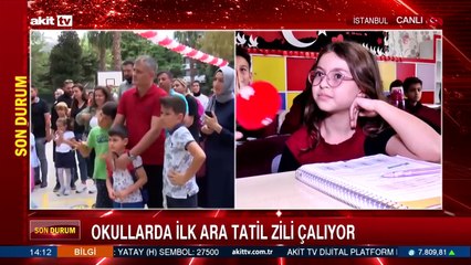 Okullarda ilk ara tatil zili çalıyor
