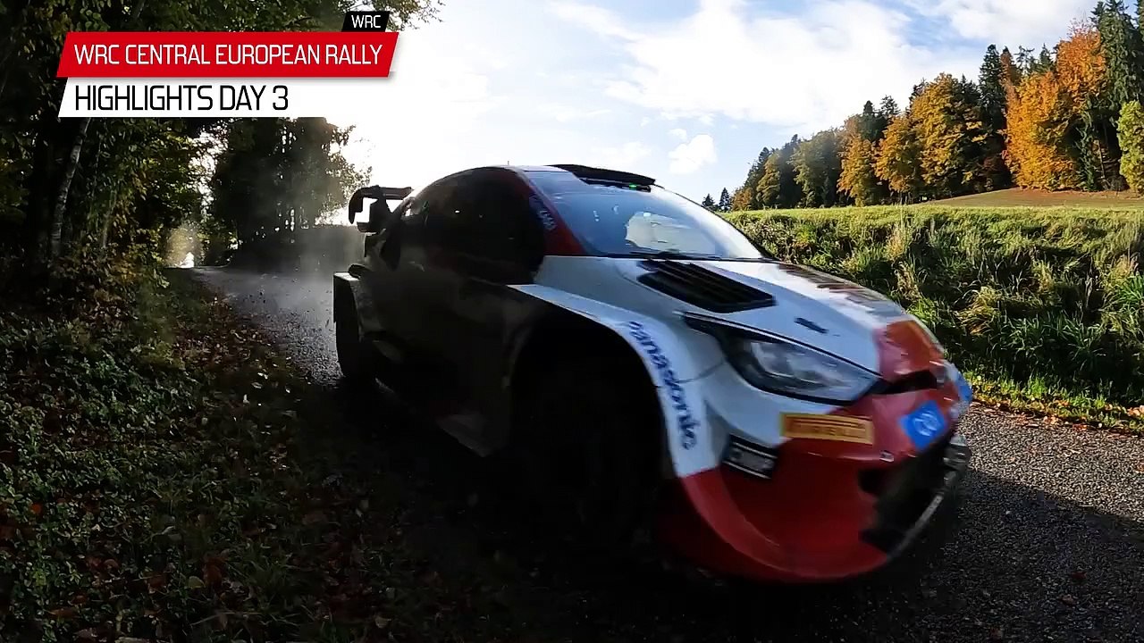 Elfyn Evans Central European Rally