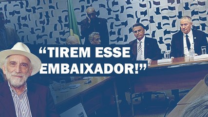 "EMBAIXADOR TEM QUE SE REUNIR COM O GOVERNO DO PAÍS, NÃO COM UM INELEGÍVEL DA OPOSIÇÃO" | Cortes 247