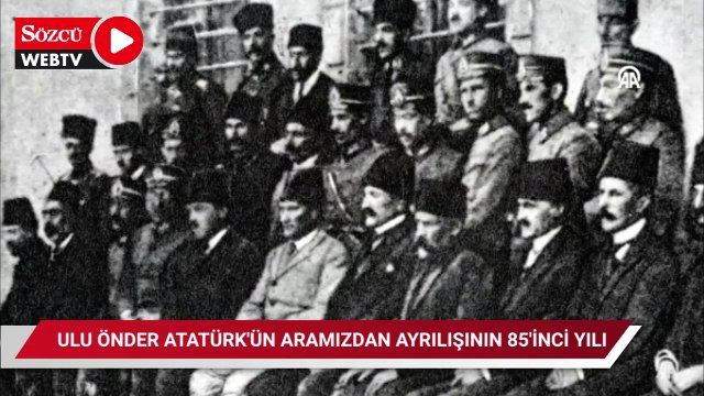 Büyük Önder Atatürk'ün ebediyete intikalinin 85'inci yılı
