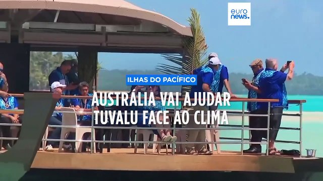 Austrália vai ajudar Tuvalu face às alterações climáticas