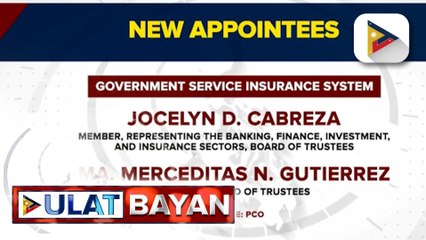 PBBM, itinalaga si Rodolfo del Rosario Jr. bilang chair ng GSIS