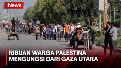 Sejak Perang Israel-Hamas Memanas, 1,5 Juta Jiwa Penduduk Gaza Terpaksa Mengungsi