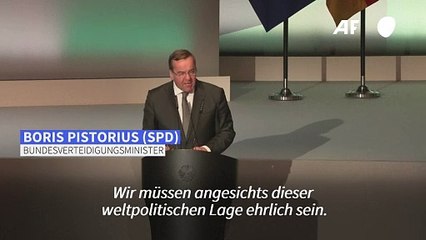 Pistorius: "Wir müssen kriegstüchtig werden"