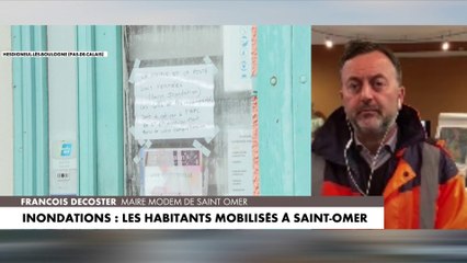 François Decoster :  «Le canal se situe au niveau historique de 2002, on est à 3 mètres de hauteur»