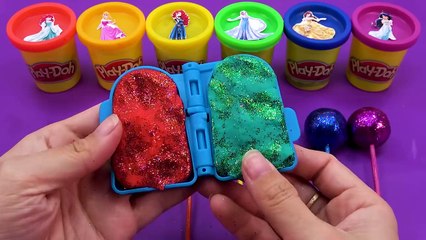 Satisfying Video l How To Make Playdoh Rainbow Ice Cream Cutting ASMR #79 Bon Bon