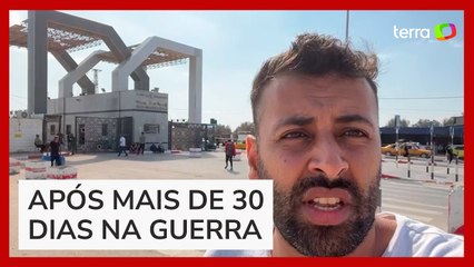Brasileiros recebem autorização para deixar Gaza e aguardam para cruzar a fronteira com o Egito