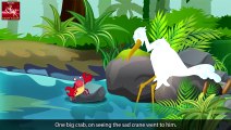 बगुला और केकड़ा - Crane and the Crab in Hindi - Kahani - Hindi Fairy Tales