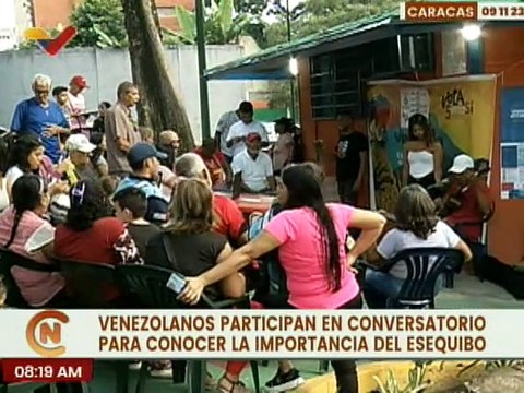 Caracas | Caraqueños fueron instruidos con conversatorio sobre la defensa del territorio esequibo
