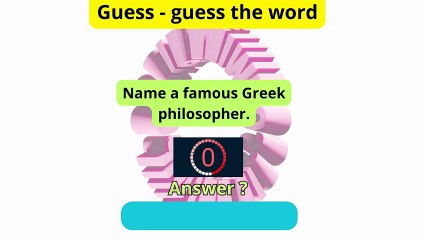 5 guess the words - examples What's the capital of Australia?