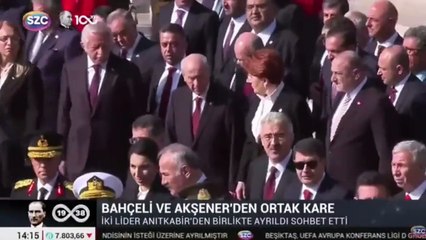 29 Ekim'in ardından 10 Kasım! Akşener bu kez ağzını kapatarak konuştu Bahçeli güldü