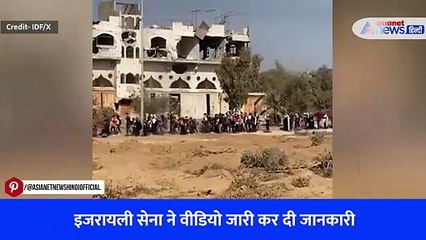 युद्ध के बीच लोगों को दक्षिण गाजा की ओर किया जा रहा शिफ्ट