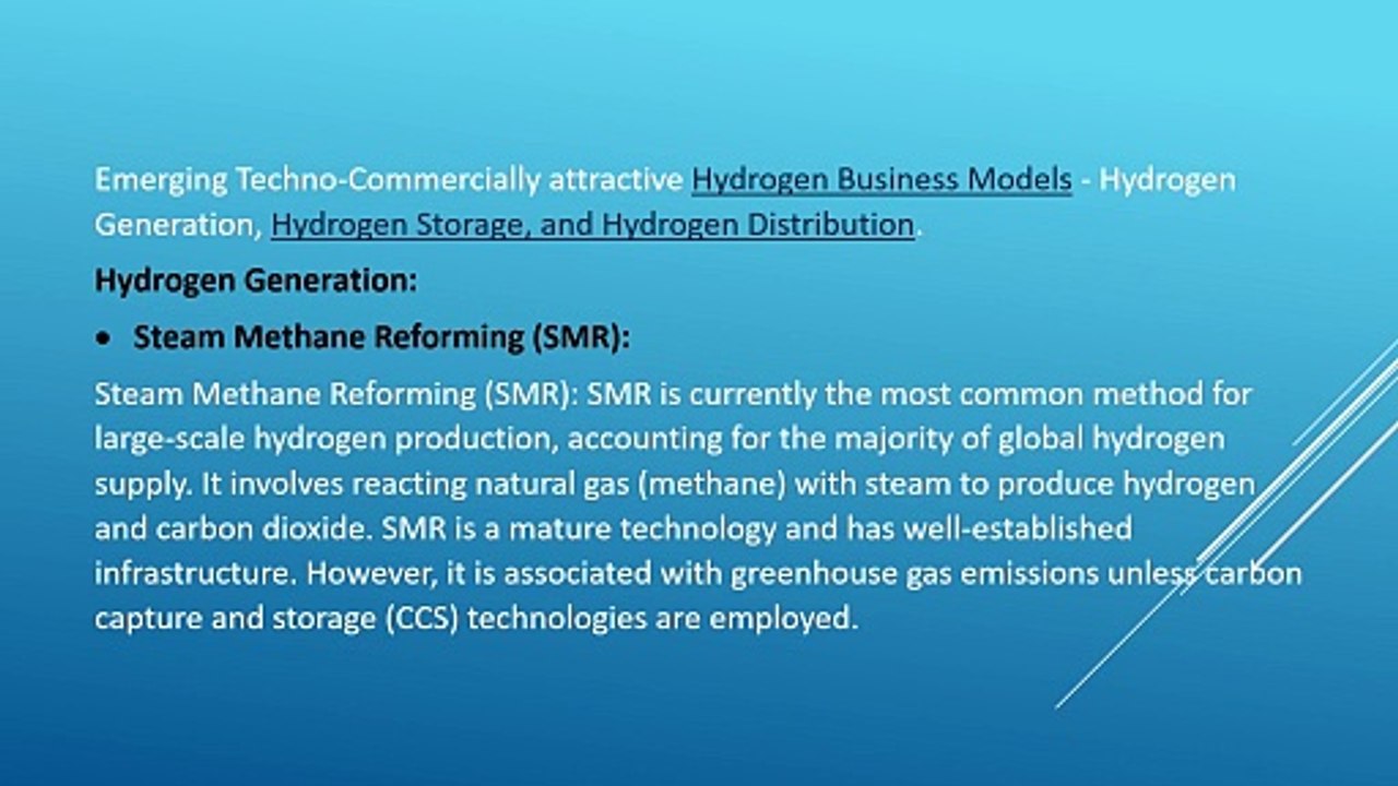 Emerging Hydrogen Business Models video