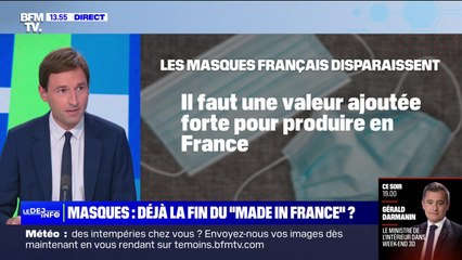 Masques: les usines françaises en difficulté