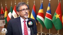 وزير التجارة والصناعة والمنافسة في جنوب أفريقيا لـ CNBC عربية: حجم التجارة بين السعودية وجنوب أفريقيا يبلغ 5 مليارات $