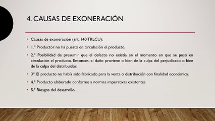 Responsabilidad por daños causados producto defectuoso (segunda parte)