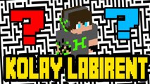 Minecraft Kolay Labirent [Patlamalı Son !!!]