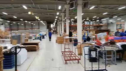 Sinop Oyuncak Fabrikasında Ataya Saygı duruşu