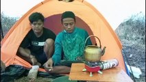 CAMP FISHING Ep.52 hujan deras bareng artis dunia terbalik
