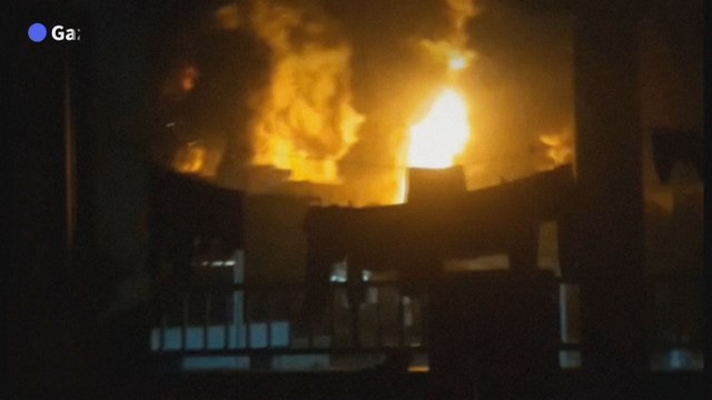 Gaza: panique dans un hôpital après des frappes aériennes