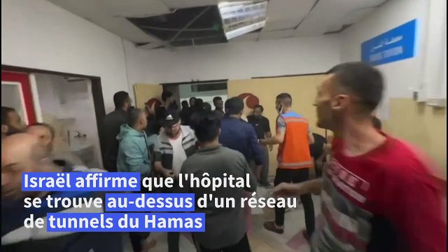 Gaza: panique dans un hôpital après des frappes aériennes