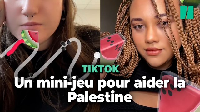 Sur TikTok, ce mini-jeu est devenu un moyen de montrer son soutien aux Palestiniens