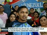 En el edo. Portuguesa se promueve la voluntad del pueblo para asistir a las votaciones de diciembre